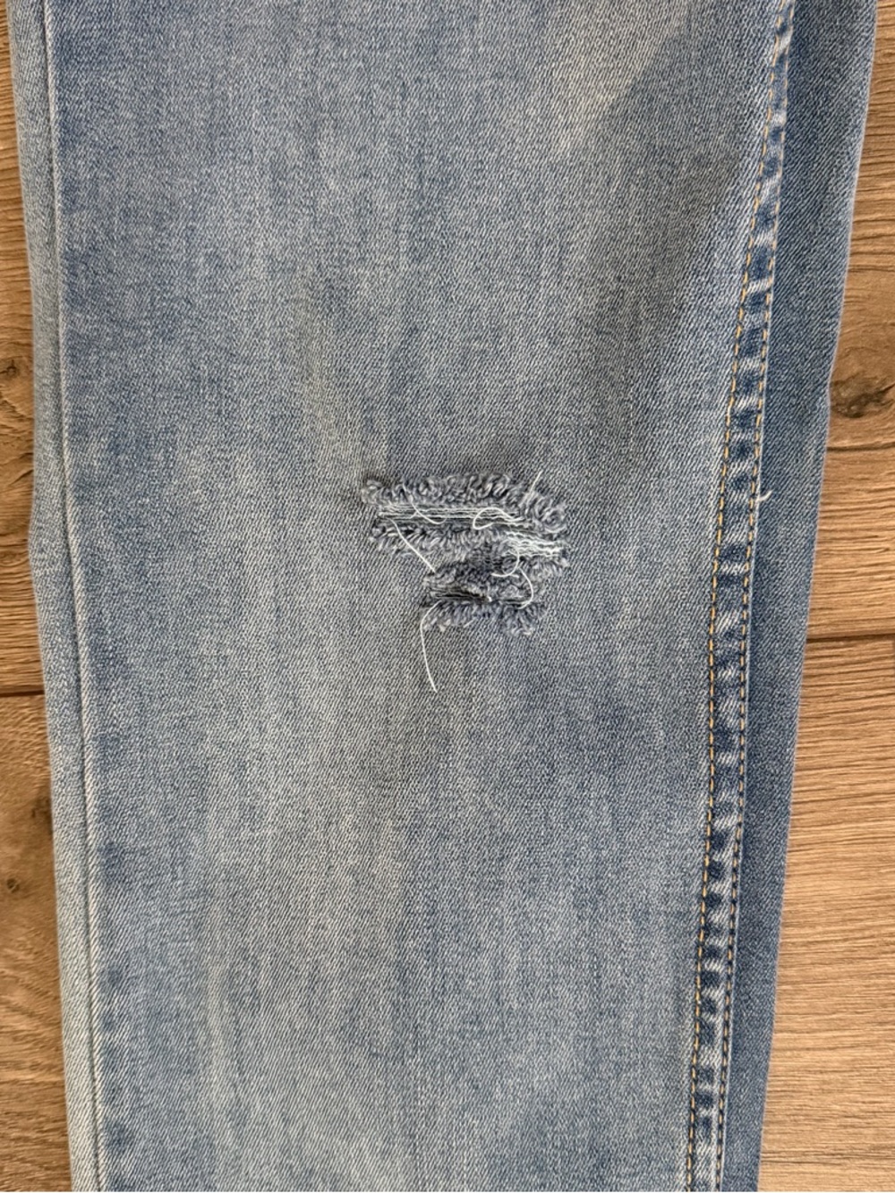 Levi's 511 Slim Fit Light Blue Straight Jeans - Boys - Size 18 - Picture 5 of 8